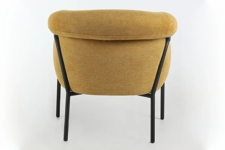 Fotel tapicerowany Clover Brego curry 68