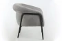 Fotel tapicerowany Clover Brego szary 07