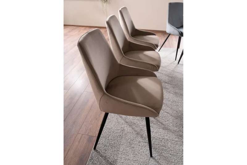 Krzesło tapicerowane Cobe Velvet