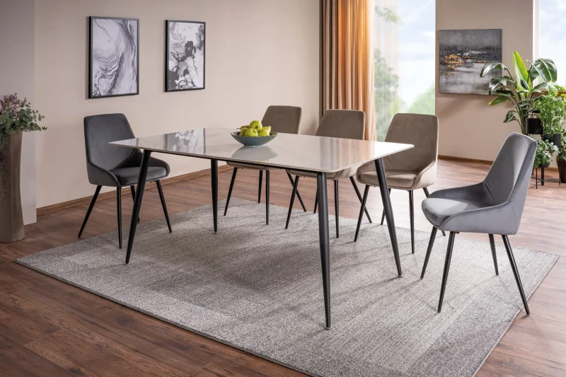 Krzesło tapicerowane Cobe Velvet