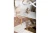 Stół Hermes 160x90 cm biały efekt marmuru/złoty