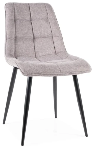 Krzesło tapicerowane Chic Brego szary 07