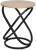 Stolik Eos E dąb artisan/czarny 45 cm