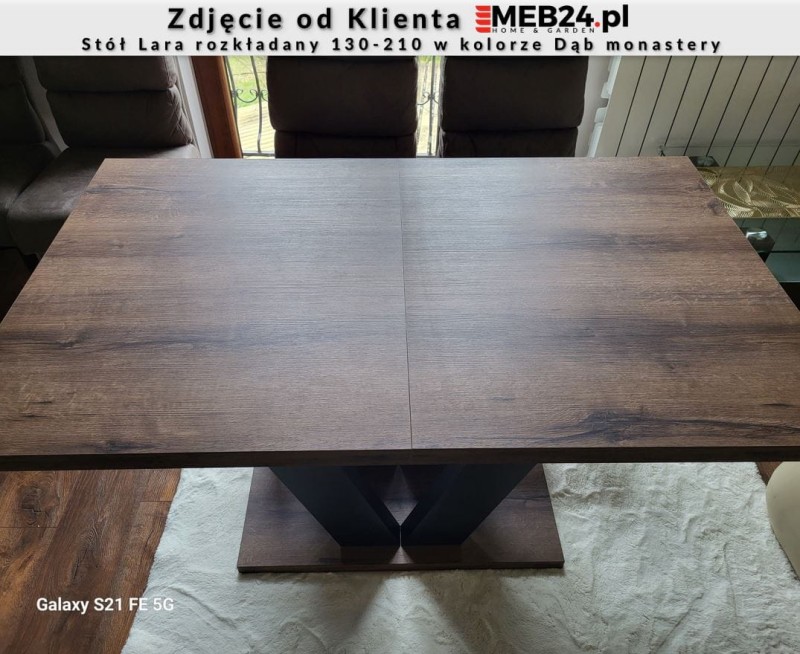 Stół Lara rozkładany 130-210 - zdjęcie od klienta