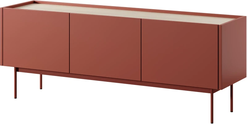 Szafka RTV Color 144 cm ceramic red