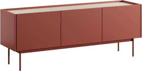 Szafka RTV Color 144 cm ceramic red