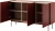 Komoda Color K-144 ceramic red
