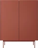 Komoda Color KD-97 ceramic red