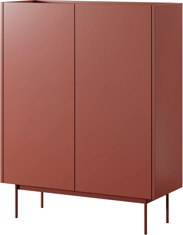 Komoda Color KD-97 ceramic red