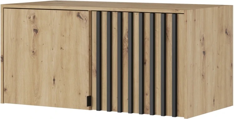 Nadstawka Nelly 2D 105 cm dąb artisan/czarny