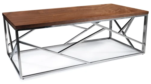 Ława Escada A 120x60 cm orzech/srebrny