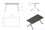 Biurko Carl 150x80 cm Beżowy