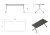 Biurko Carl 180x80 cm Biały