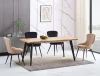 Krzesło tapicerowane Lotus Velvet beż Bluvel 28