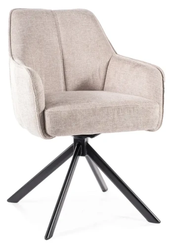 Krzesło tapicerowane Notti Brego jasny beż .31