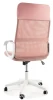 Fotel obrotowy Q-026 różowy