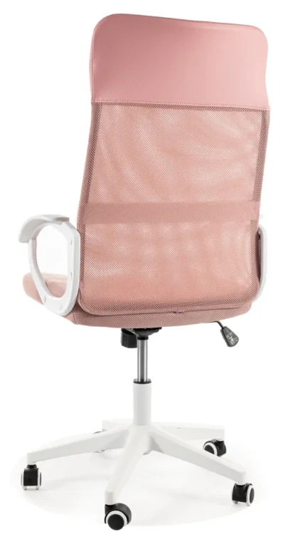 Fotel obrotowy Q-026 różowy