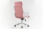 Fotel obrotowy Q-026 różowy
