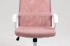 Fotel obrotowy Q-026 różowy