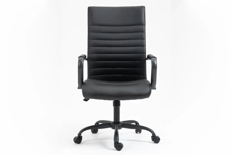 Fotel obrotowy Q-306 skóra syntetyczna czarny