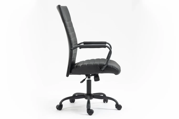 Fotel obrotowy Q-306 skóra syntetyczna czarny