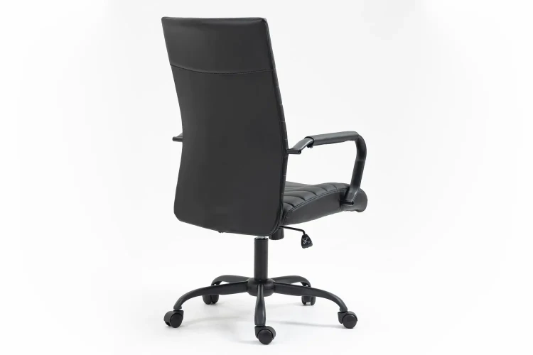 Fotel obrotowy Q-306 skóra syntetyczna czarny