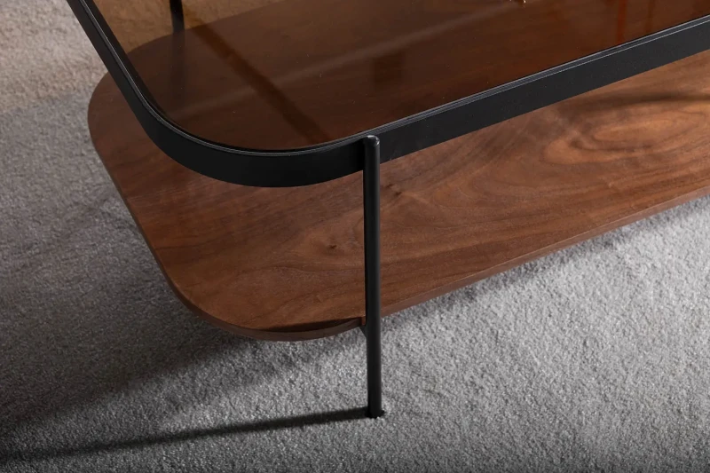 Ława Prima A bursztynowy/orzech 120x58 cm