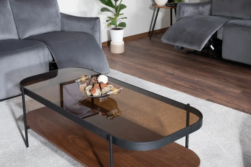 Ława Prima A bursztynowy/orzech 120x58 cm