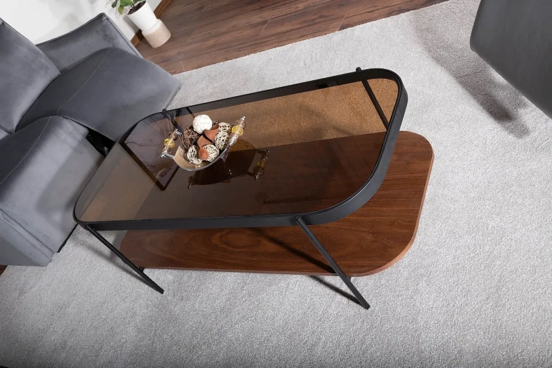 Ława Prima A bursztynowy/orzech 120x58 cm