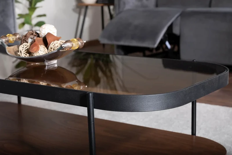 Ława Prima A bursztynowy/orzech 120x58 cm