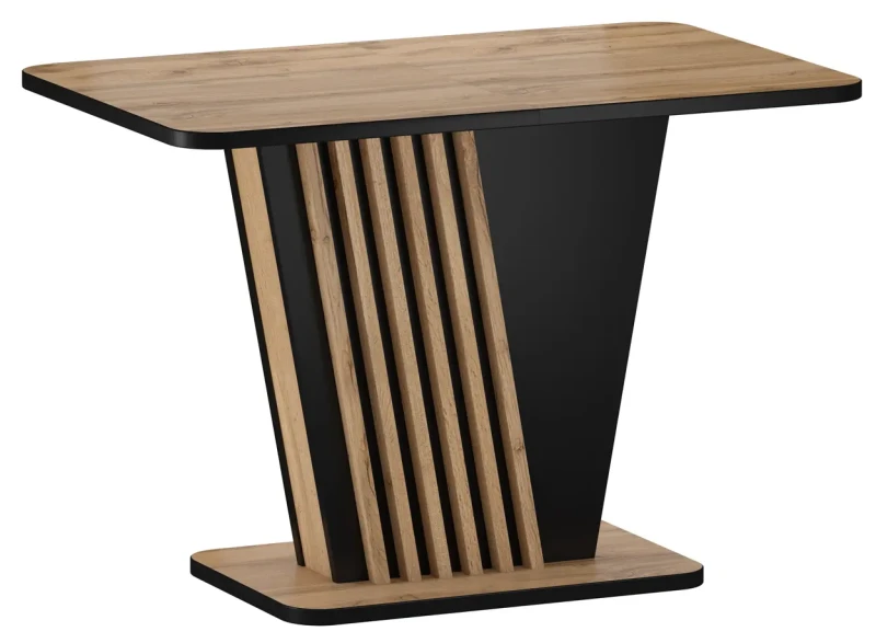 Stół rozkładany Nevio 125-170 cm dąb artisan/czarny