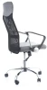 Fotel obrotowy Q-025 szary materiał
