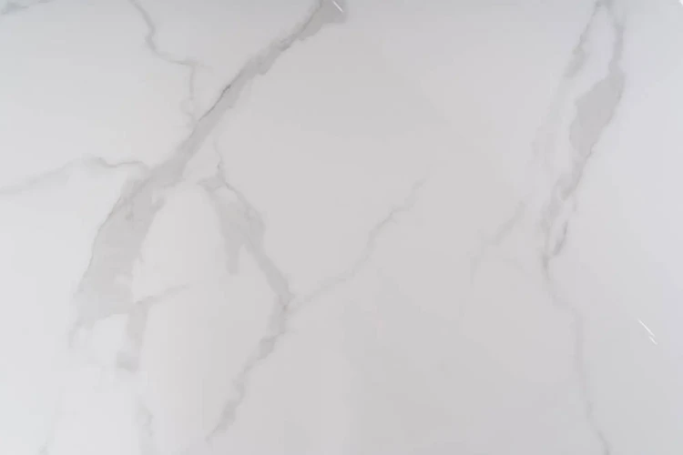 Stół okrągły Talia 90 cm biały/czarny