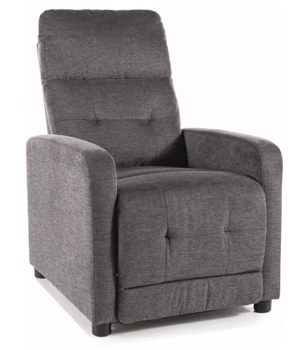 Fotel rozkładany Otus Brego ciemny szary