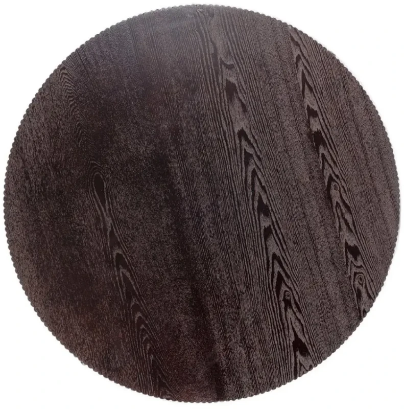 Ława Tuca 80 cm ciemny orzech/czarny