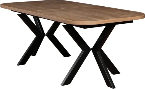 Stół rozkładany Korama 200-278 cm do jadalni salonu owalny