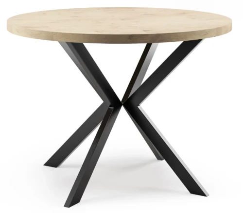 Stół rozkładany Lande 90-166 cm do jadalni salonu okrągły