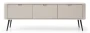 Szafka RTV Zova na nóżkach 168 cm cashmere - nóżki czarne
