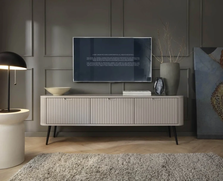 Szafka RTV Zova na nóżkach 168 cm cashmere