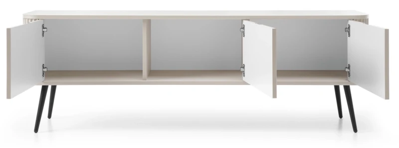 Szafka RTV Zova na nóżkach 168 cm cashmere