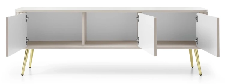 Szafka RTV Zova na nóżkach 168 cm cashmere