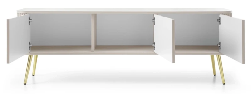 Szafka RTV Zova na nóżkach 168 cm cashmere