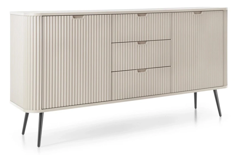 Komoda Zova na nóżkach 168 cm cashmere
