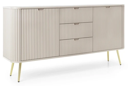 Komoda Zova na nóżkach 168 cm cashmere