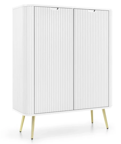 Komoda Zova na nóżkach 103 cm biała