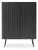 Komoda Zova na nóżkach 103 cm czarna - nóżki czarne