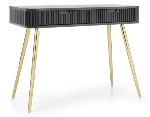 Toaletka Zova na nóżkach 103 cm czarny