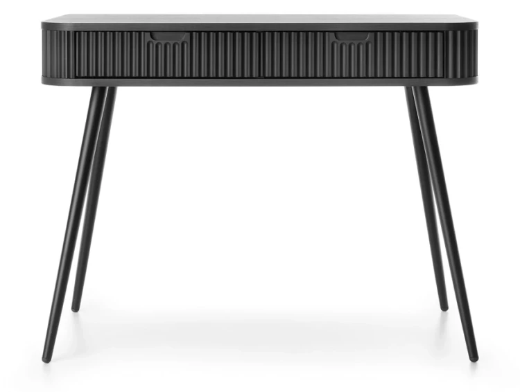 Toaletka Zova na nóżkach 103 cm czarny - nóżki czarne