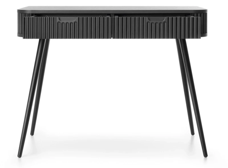 Toaletka Zova na nóżkach 103 cm czarny