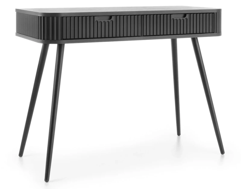 Toaletka Zova na nóżkach 103 cm czarny